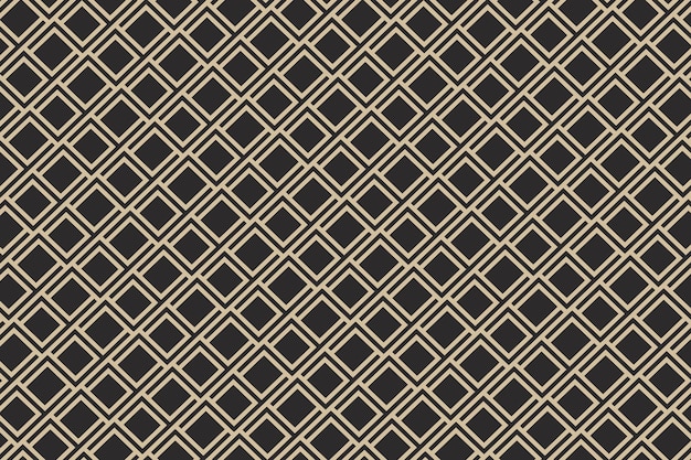 Interlaced quilted squares pattern Repeating geometric background