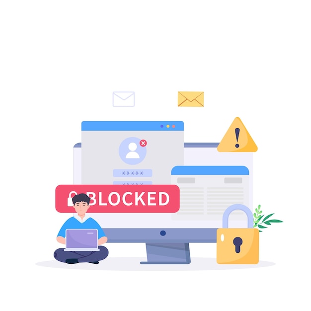 internet blocking symbolic composition with user stopping email harassment with big lock