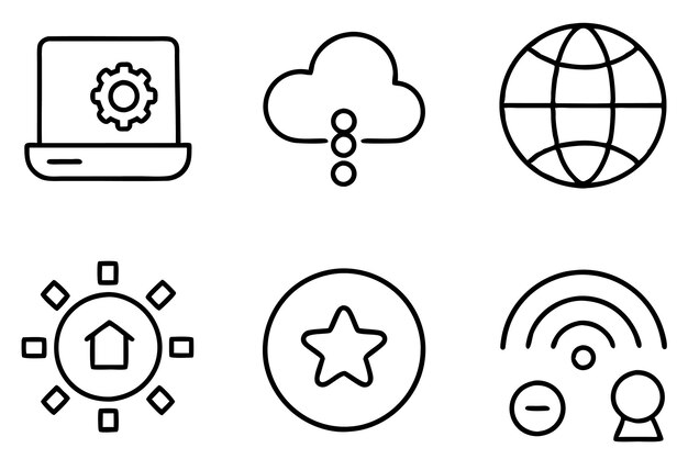 Internet line art