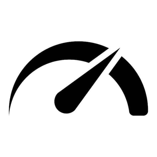 Internet Speed Icon Connectivity network broadband data transfer speedometer download upload data speed internet performance network stability Vector line icon for Business and Advertising