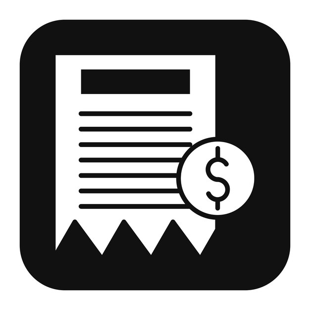Invoice Factoring vector icon Can be used for Credit And Loan iconset