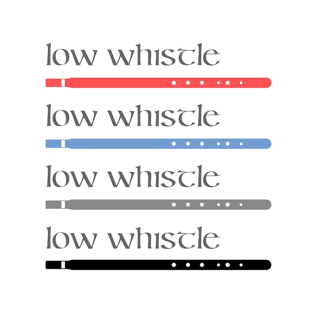 Irish Low Whistles