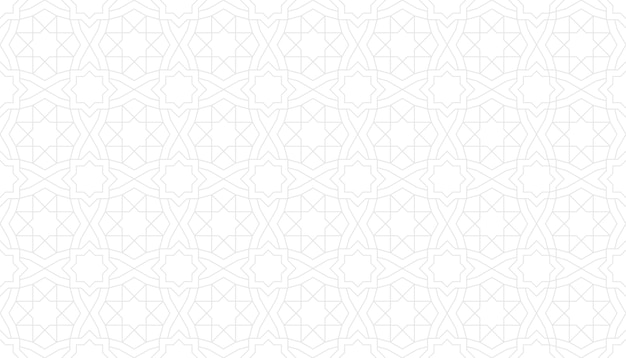 islamic background with arabic hexagonal ornament and arabian seamless geometric pattern texture