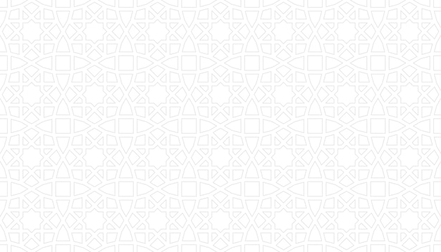 islamic background with arabic hexagonal ornament and arabian seamless geometric pattern texture