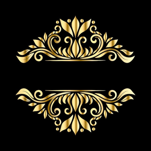 islamic ornament frame shape collection luxury labels amp borders for wedding invitations amp text b