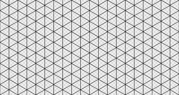 Isometric graph paper or perspective grid template for architect