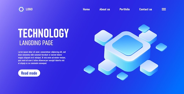 Isometric internet equipment 3d illustration Powered server and data center Graphic concept