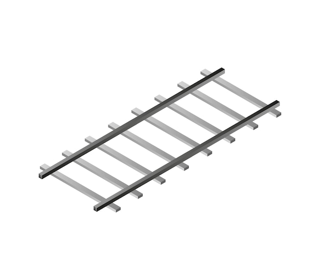 Isometric train track