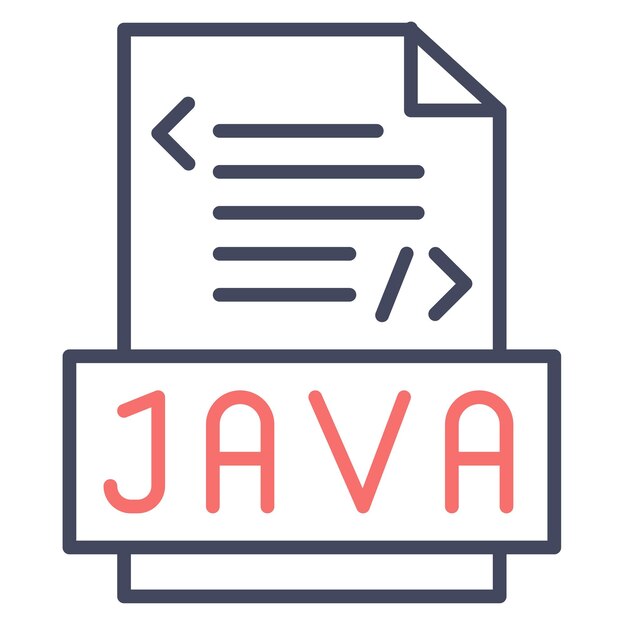 Javascript File Vector Illustration Style