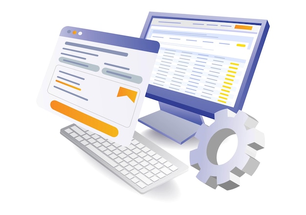 Job site computer business analyst