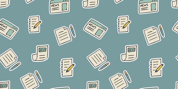 journalist journalism paper the pattern seamless pattern seamless texture background documen