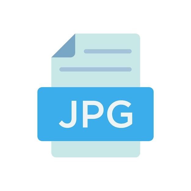 jpeg icon design vector template