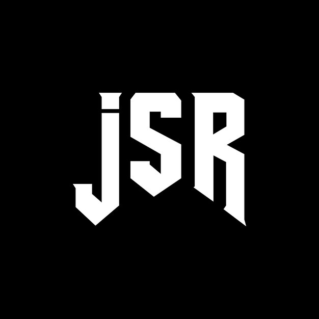 JSR letter logo design for technology company JSR logo design black and white color combination JSR logo JSR vector JSR design JSR icon JSR alphabet JSR typography logo design