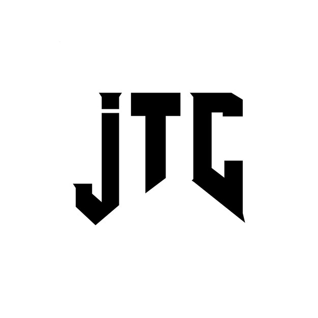 JTC letter logo design for technology company JTC logo design black and white color combination JTC logo JTC vector JTC design JTC icon JTC alphabet JTC typography logo design