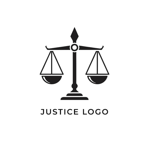 Justice Logo Scales of Justice Symbol