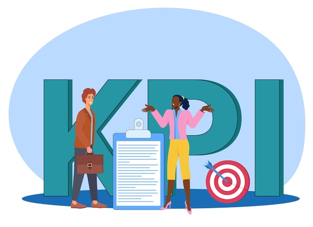 Key performance indicators Finding the percentage of efficiency of business and employees