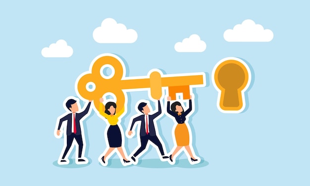 key to success teamwork problem solving career opportunities discovery and motivation