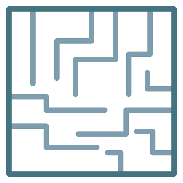 Kingdom Labyrinth icon vector image Can be used for Empire