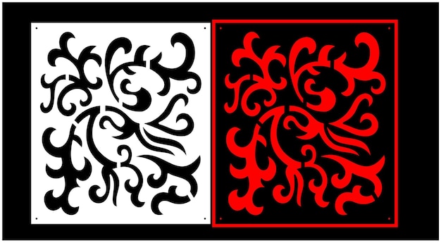 Koristeelliset seinäpaneelit, Jali design, CNC-kuvio laserleikkauskuvio, CNC-jyrsin