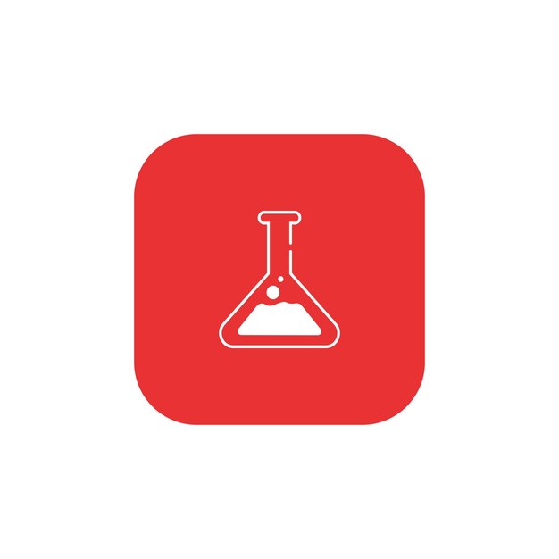 Laboratory glass icon