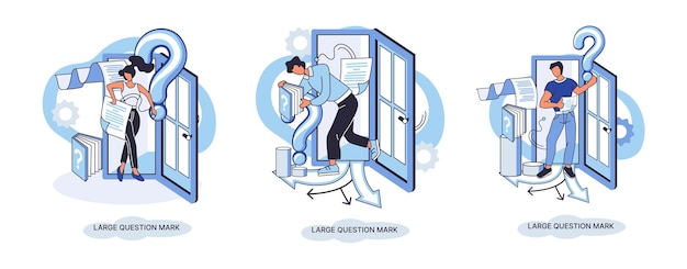 Ladge question mark metaphor Problem and solution concept question mark Ask questions and receive answers Online support center Solving complex issues why sign forum FAQ frequently asked help