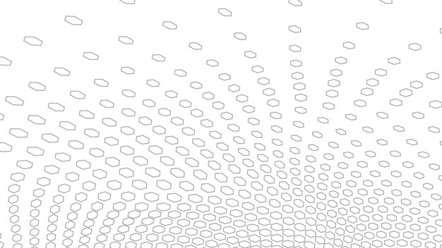 Lankamallimaisema valkoisella taustalla. Abstrakti geometrinen vektoriteknologiatausta. 3d-vektoridigitaalitausta