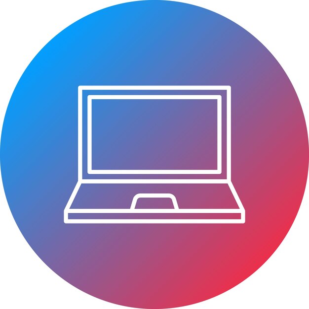 laptop icon vector image can be used for computer and hardware