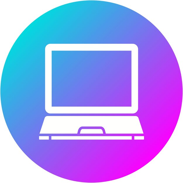 laptop vector icon can be used for computer and hardware iconset