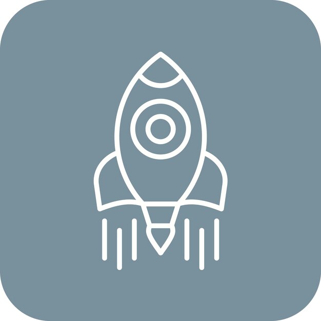 Launch icon vector image Can be used for Agile