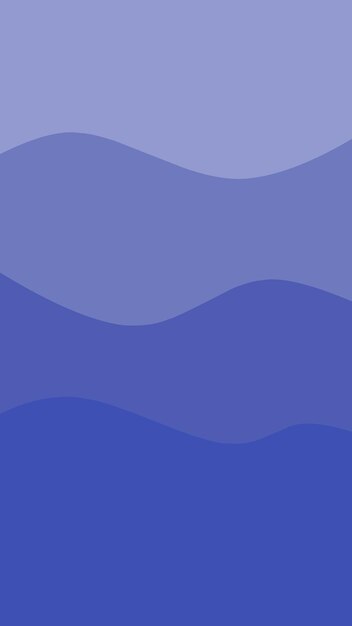 Layered Blue Abstract Wave Background