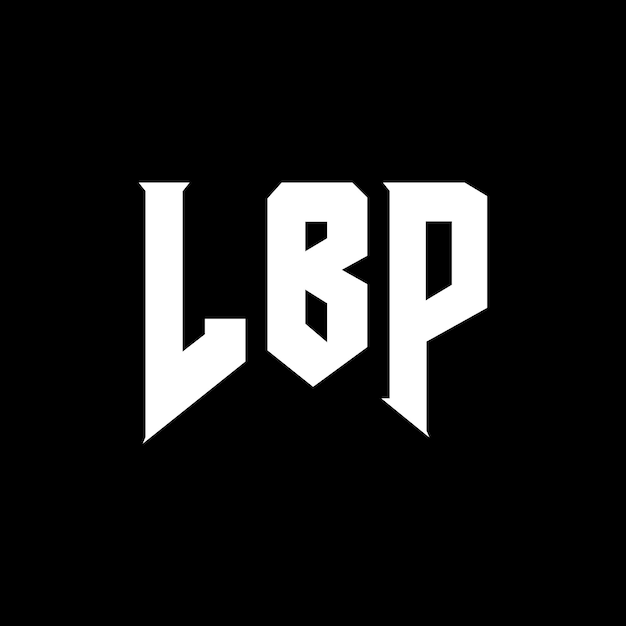 LBP letter logo design for technology company LBP logo design black and white color combination LBP logo LBP vector LBP design LBP icon LBP alphabet LBP typography logo design