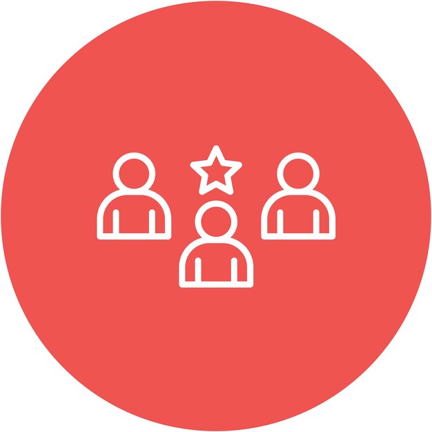 Leadership Vector Illustration Style