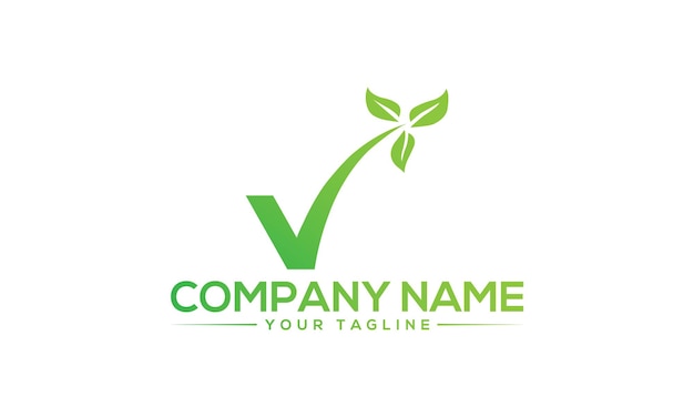Leaf Logo Design Leaf with Letter mixed Logo Design Unique and Professional Leaf Logo Design
