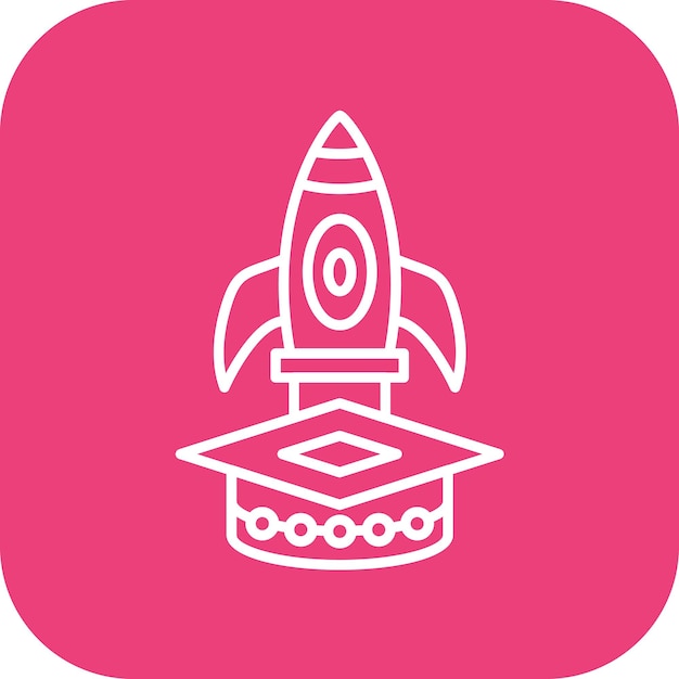 learning icon vector image can be used for startup