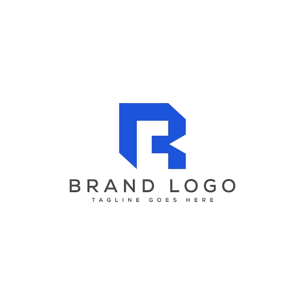 letter r logo design vector template design for brand