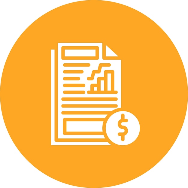 Liability vector icon illustration of Accounting iconset