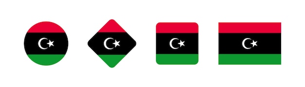 Libya Flag Variations