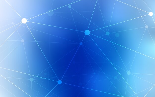 light blue vector background with bubbles
