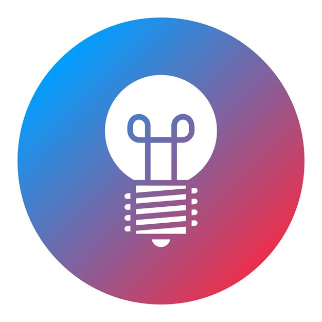 Light Bulb icon vector image Can be used for Carnival