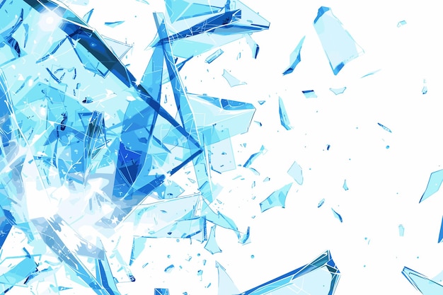 light pink blue vector layout with triangle forms outstanding abstract illustration