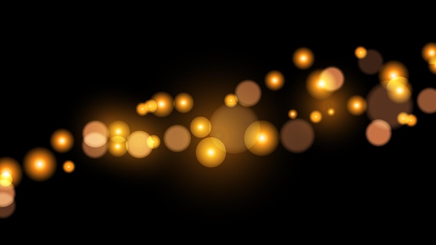 Lighting effects twinkling stars sparks spots rays