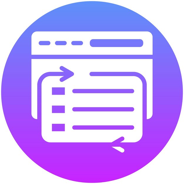 Limited Options vector icon illustration of No Code iconset