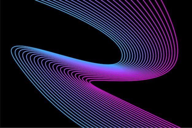 Line flexible stripes futuristic pattern background. Line artwork for design flyer, club party invitation, shop poster etc.