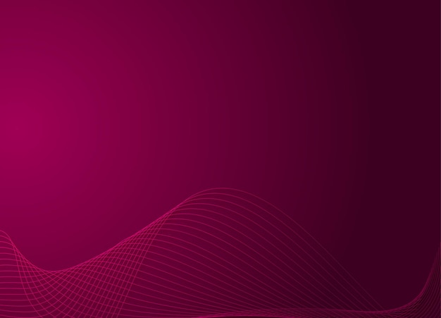 Line wave background