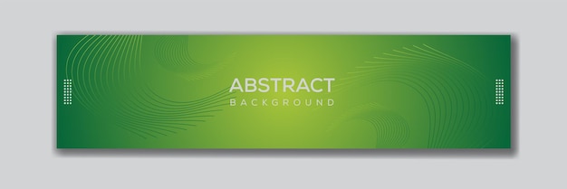 LinkedIn cover banner template with an abstract technology design that is both unique design