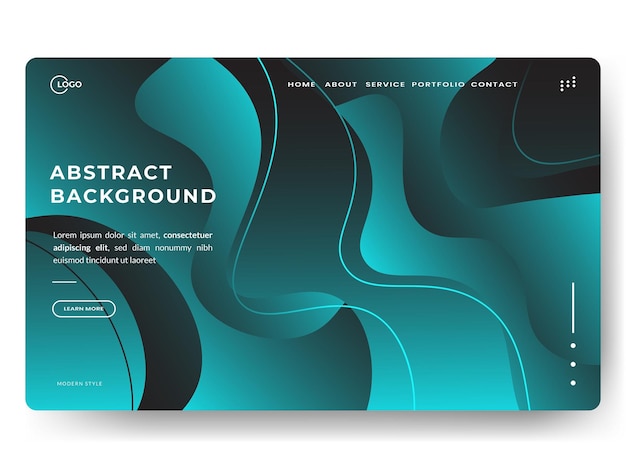 Liquid Abstract Background Minimal Vector Illustration Background