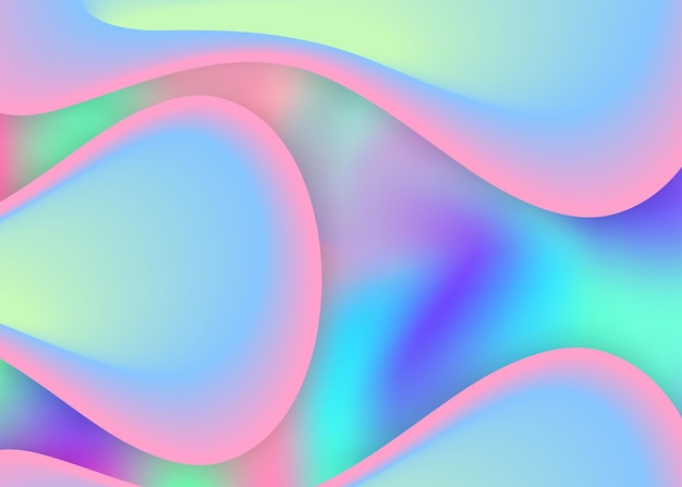 Liquid elements background with dynamic shapes and fluid
