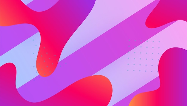 Liquid Layout Gradient Design Color Landing Page Art Fluid Fl