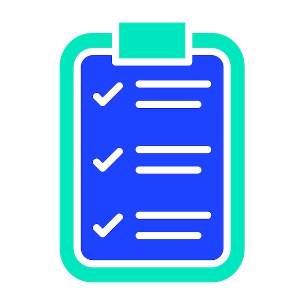 List Vector Icon Design Illustration