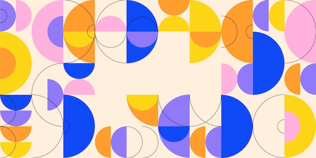 Litteä abstrakti geometrinen tausta
